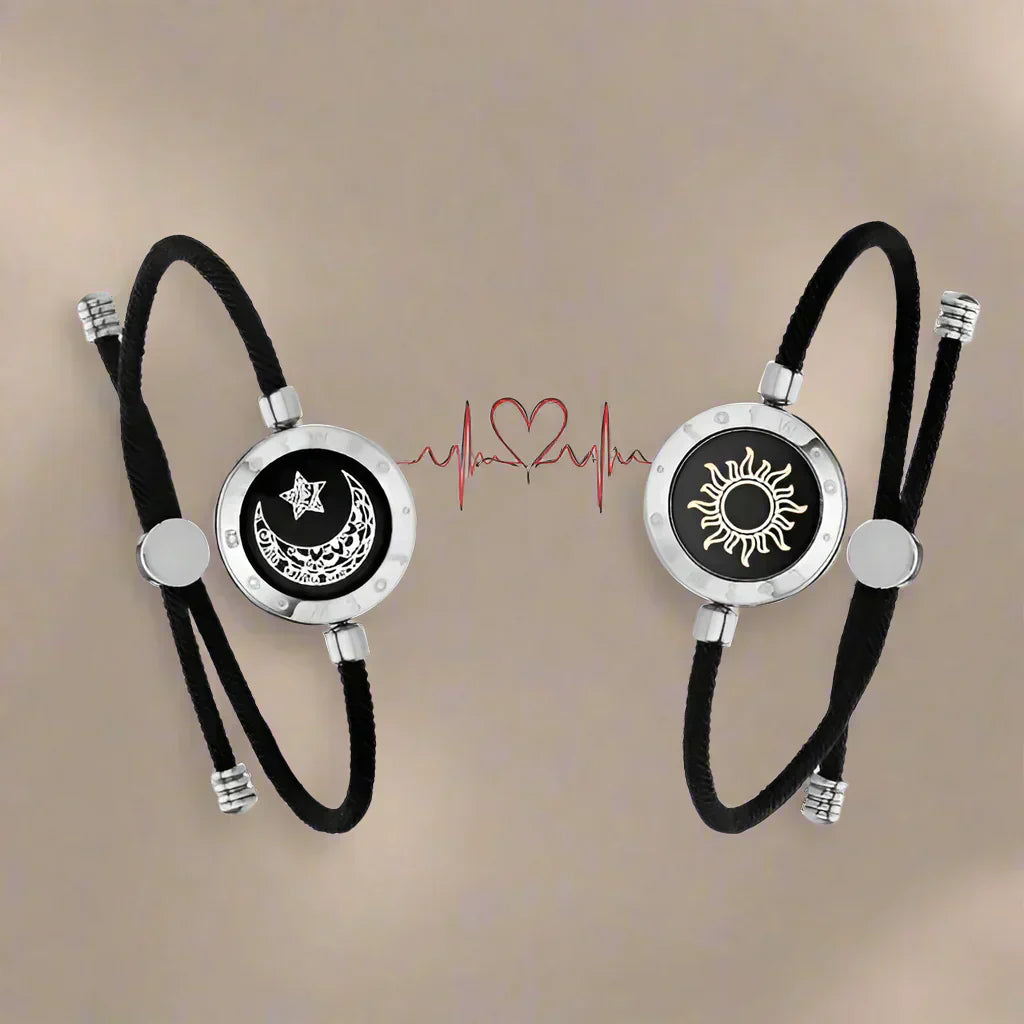 Couple Distance Tracker LED Wristband