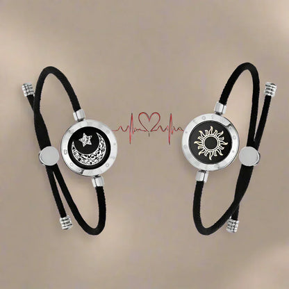 Couple Distance Tracker LED Wristband