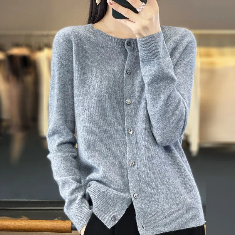 Soft Wool Open Front Cardigan For All Seasons
