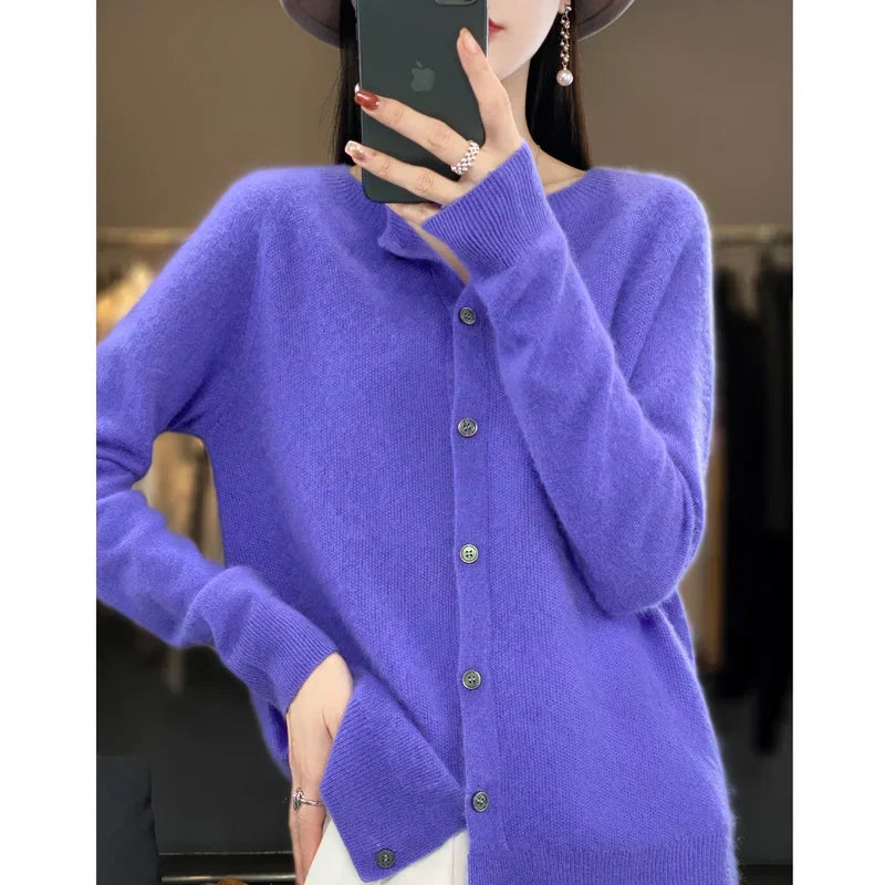 Soft Wool Open Front Cardigan For All Seasons