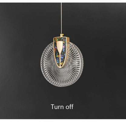Luxury Crystal Glass Pendant Lighting Fixture