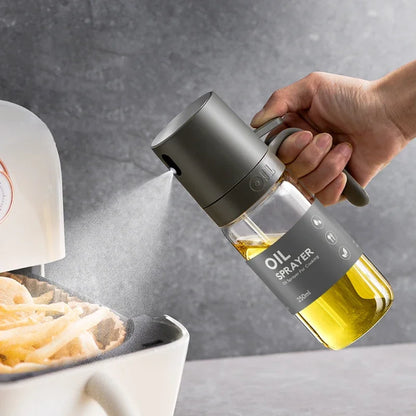Premium Glass Oil Spray Bottle 250ml For Easy Cooking