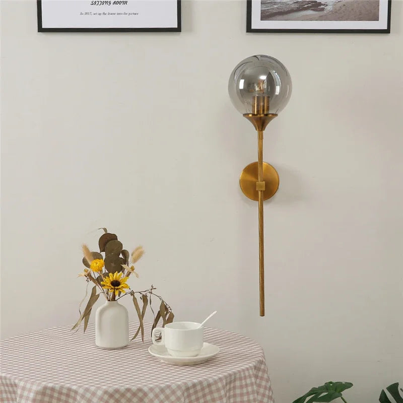 Bright Nordic LED Wall Lamp for Modern Homes