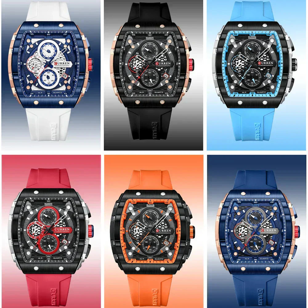 Stylish Quartz Chronograph Men's Watch