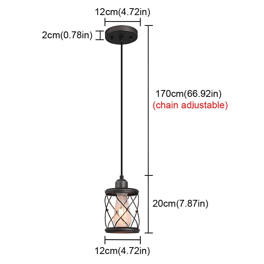 Industrial Chic Hanging Lights
