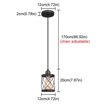Industrial Chic Hanging Lights