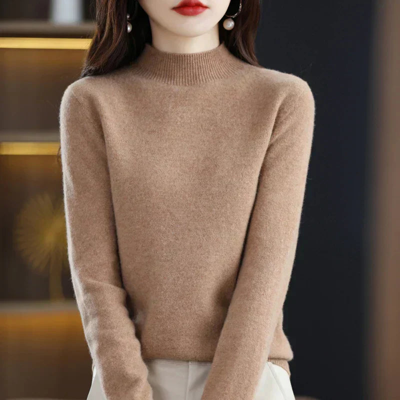 Soft Wool Sweater for Women Winter Warmth