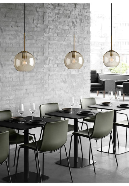 Sleek Metal LED Pendant Lamp