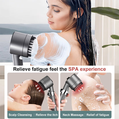 Powerful Turbo Showerhead with Extra Strong Water Flow