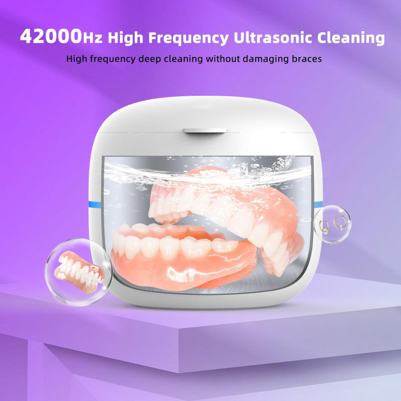Powerful UV Sanitizing Ultrasonic Cleaning Device