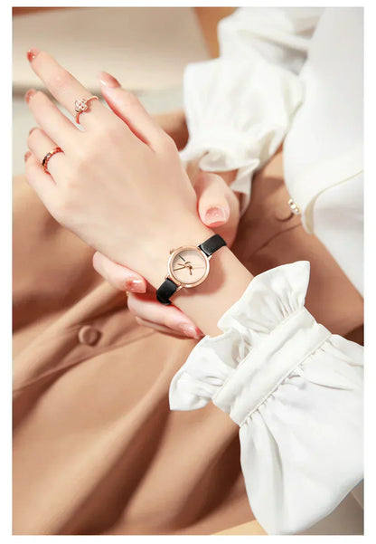 Classic Small Leather Watch for Ladies