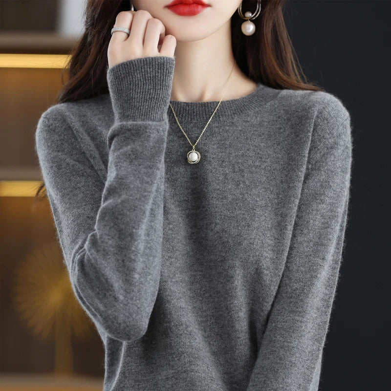 Premium Wool Sweater for Women Cold Weather