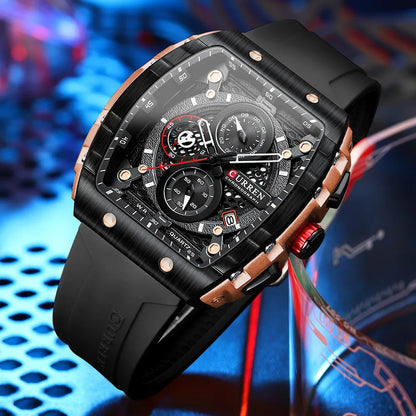 Stylish Quartz Chronograph Men's Watch