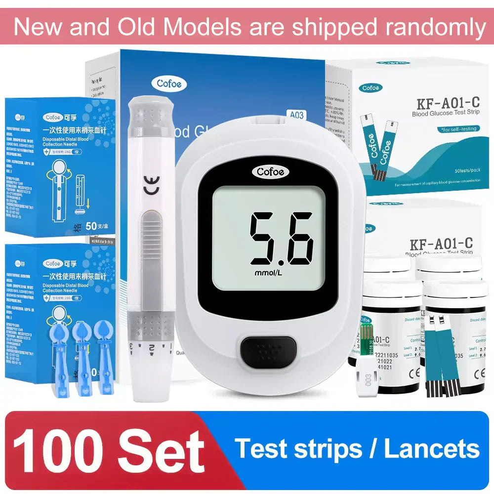 Accurate Home Blood Glucose Test Kit With Strips
