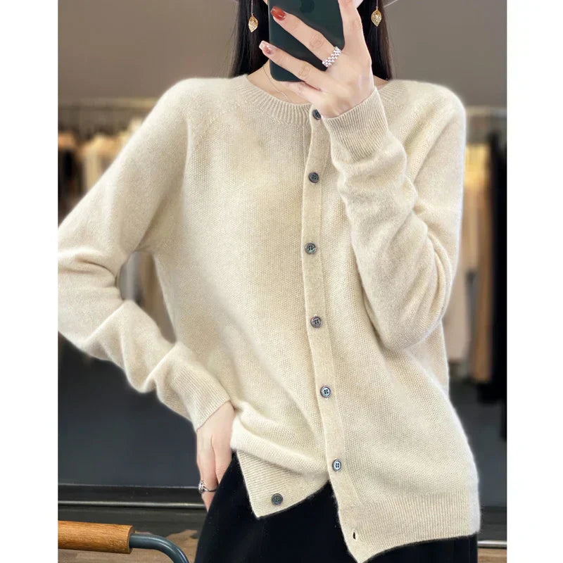 Soft Wool Open Front Cardigan For All Seasons