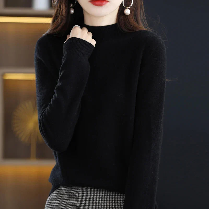 Soft Wool Sweater for Women Winter Warmth