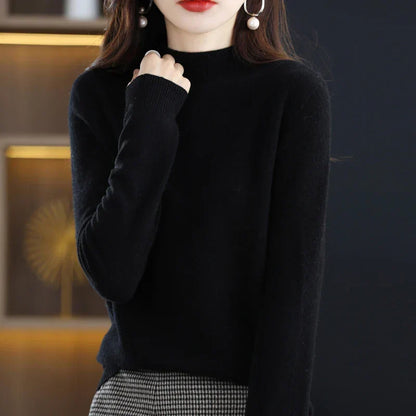 Soft Wool Sweater for Women Winter Warmth