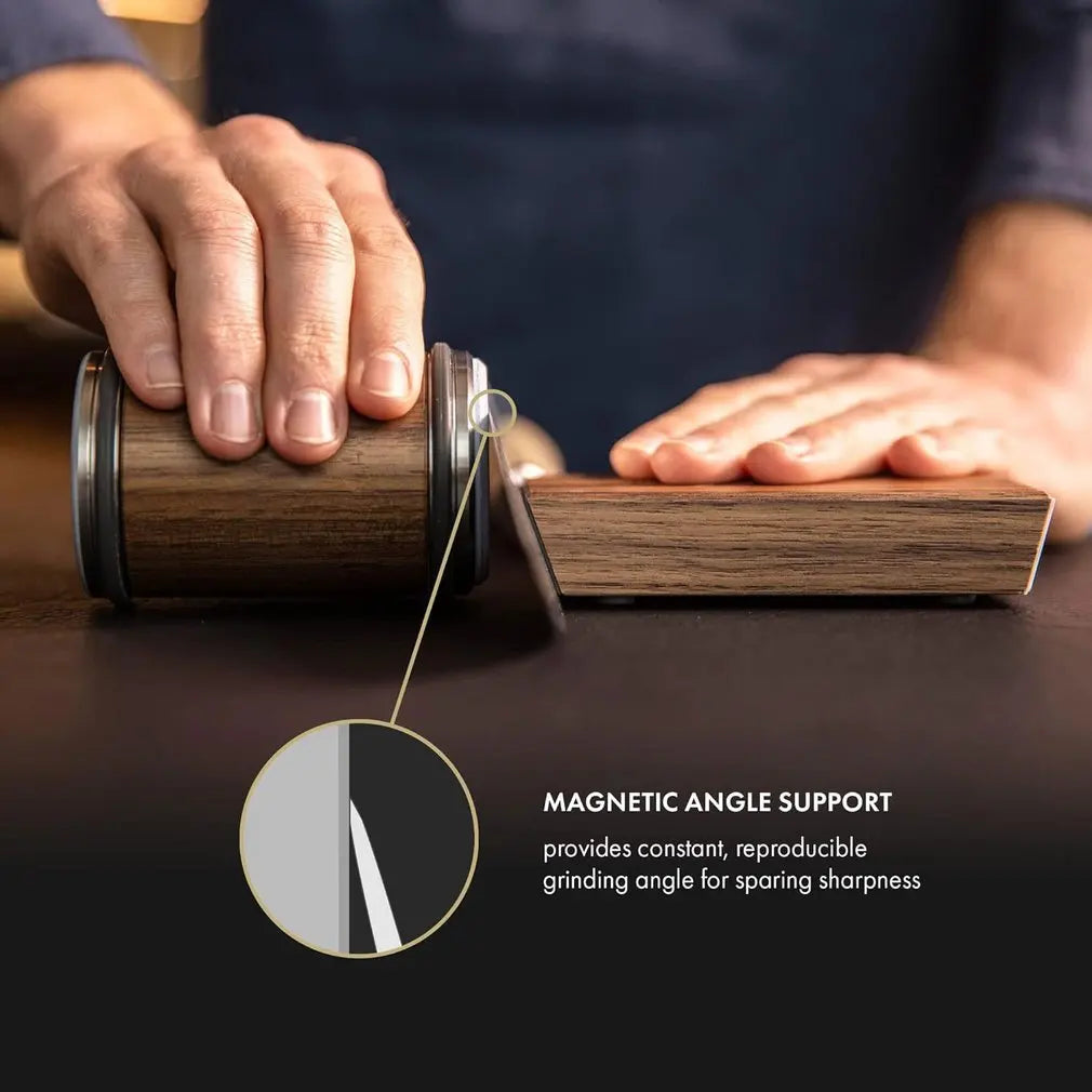 Premium Diamond Stone Knife Sharpener Set For Straight Edges