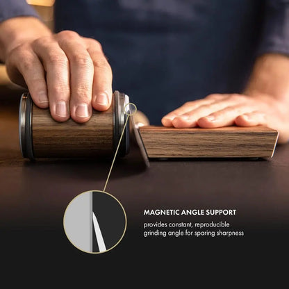 Premium Diamond Stone Knife Sharpener Set For Straight Edges