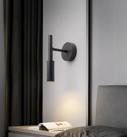 Flexible Black Adjustable Wall Reading Lamp - Lusomart