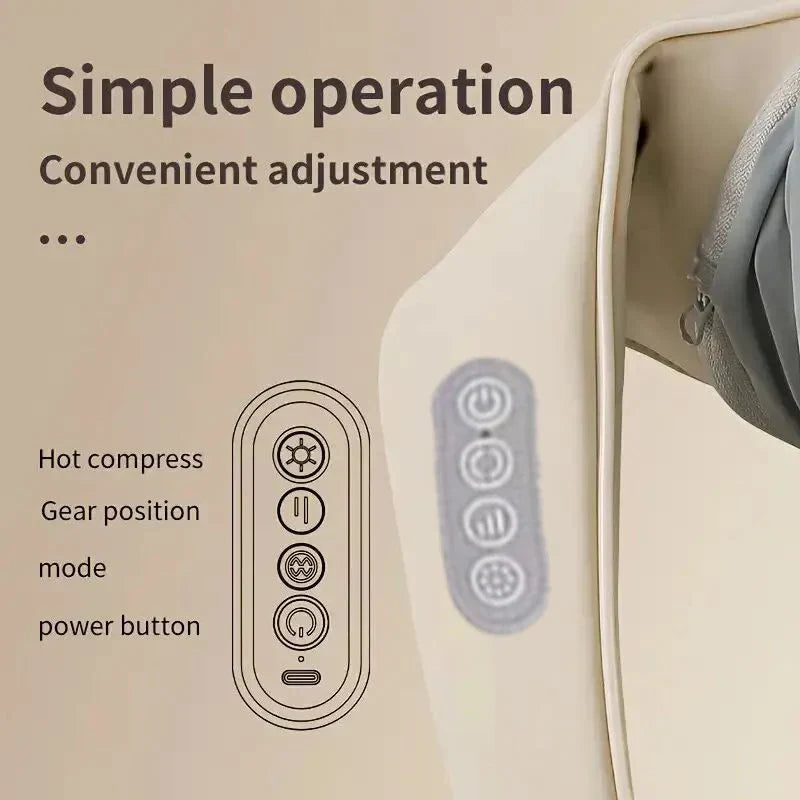 Portable Relaxing Massage Necklace