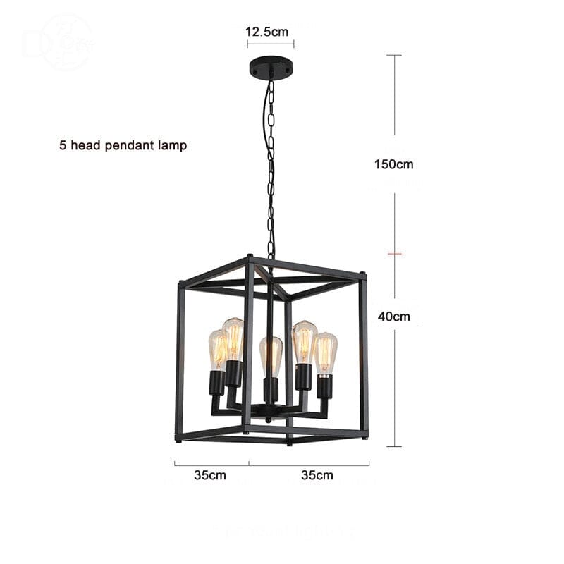 Rustic Farmhouse Dining Room Light