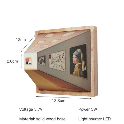 3D Effect Modern Wall Lamp for Living Rooms