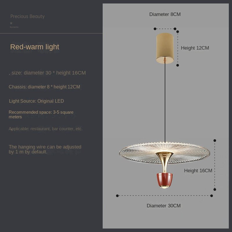 Elegant Flower Pendant Light