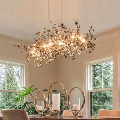 Elegant Crystal Ceiling Chandelier - Lusomart