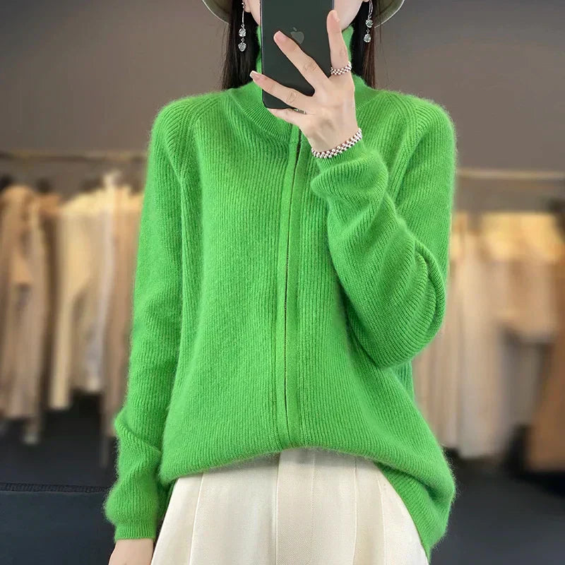 Soft Cashmere Open Cardigan | Relaxed Fit Knit