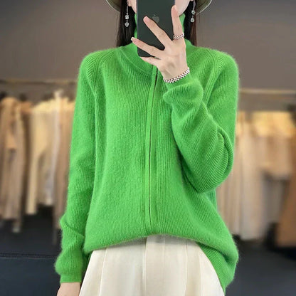 Soft Cashmere Open Cardigan | Relaxed Fit Knit