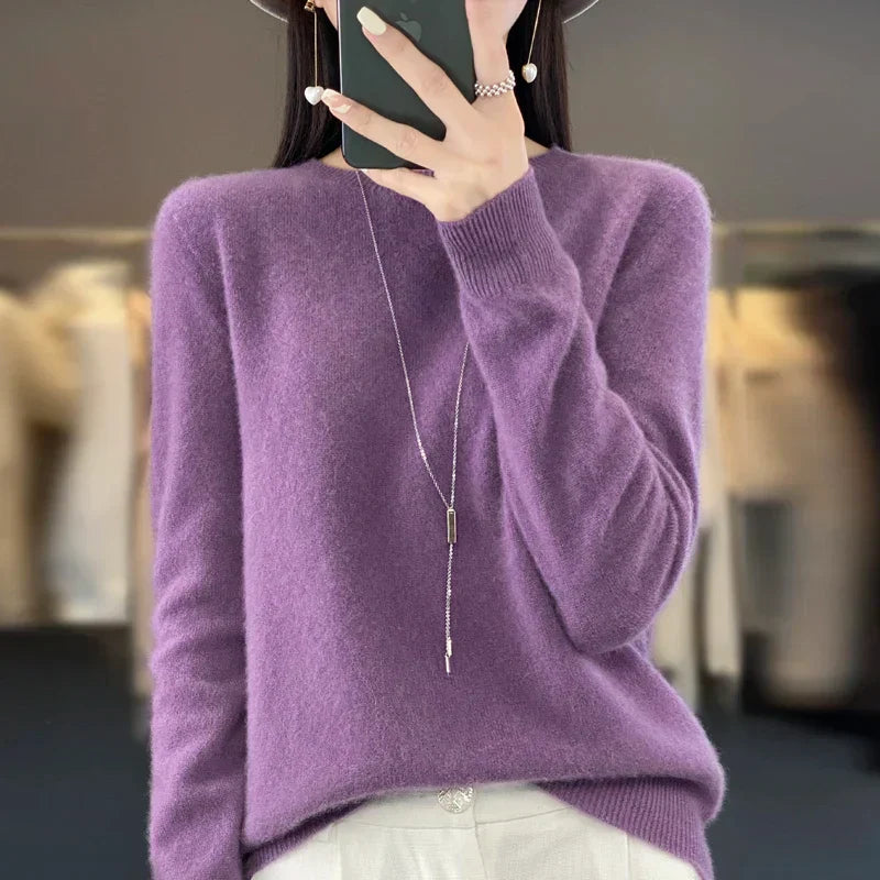 Soft Australian Merino Wool Women's Sweater