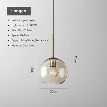 Sleek Metal LED Pendant Lamp