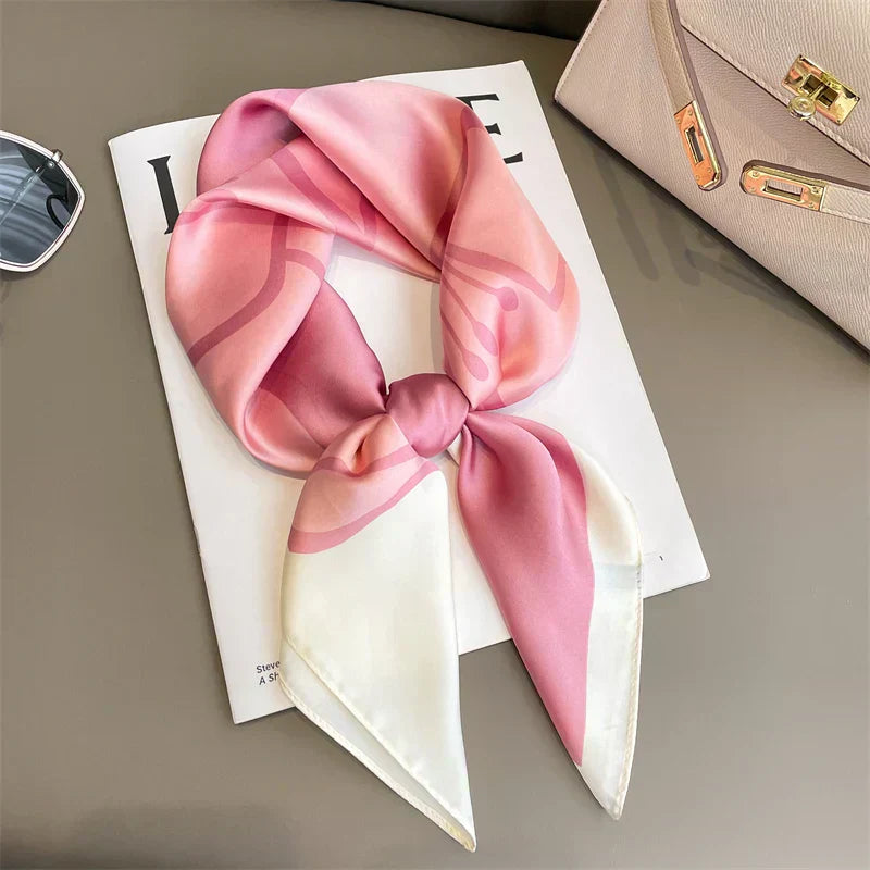 Soft Plaid Neck Scarf in 2 Versatile Colors