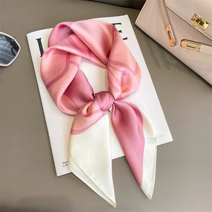 Soft Plaid Neck Scarf in 2 Versatile Colors