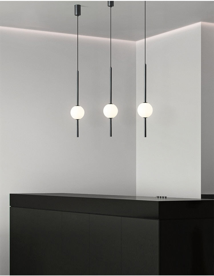 Stylish Glass Globe Pendant Lighting For Home Decor