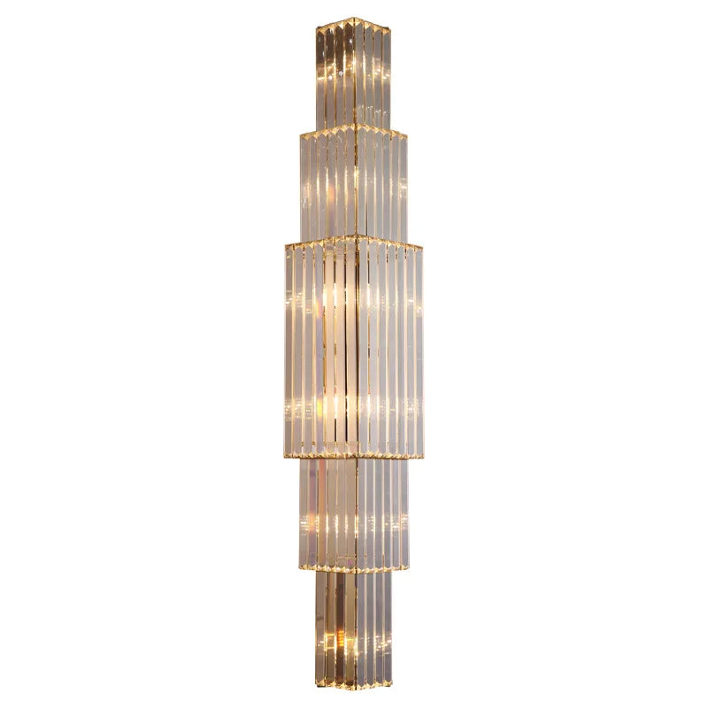 Sparkling Glass LED Wall Light With Soft Glow Effect