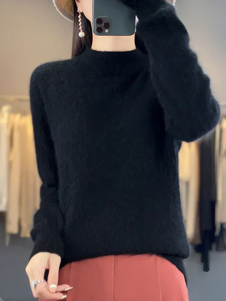 Luxurious Pure Cashmere Women's Sweater