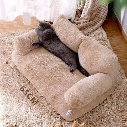 Pet Friendly Elevated Pet Bed with Supportive Edge