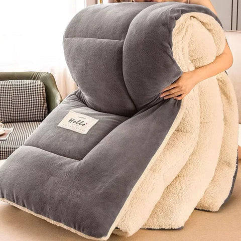Plush Oversized Soft Double Layer Fleece Throw Blanket