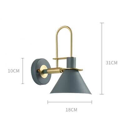 Rustic Metal Wall Light Sconces