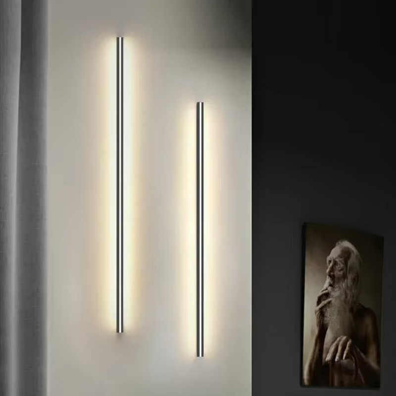 Slim LED Wall Light – Modern Aluminium Bar Lamp