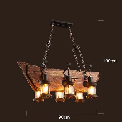 Rustic Metal LED Ceiling Pendant Light