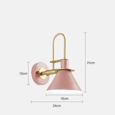 Rustic Metal Wall Light Sconces