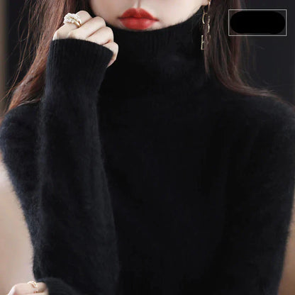 Luxurious Pure Cashmere Crew Neck Winter Sweater