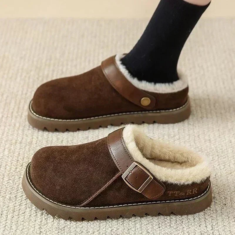 Soft Plush Women's Indoor Slipper Shoes for Home Comfort - Lusomart