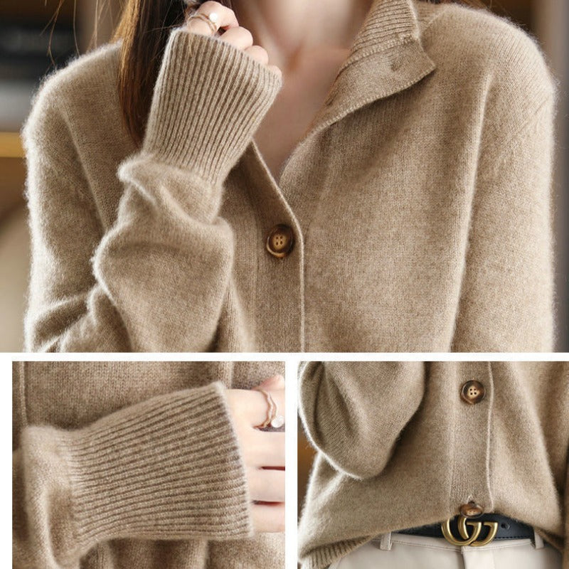 Soft Crew Neck Knit Sweater