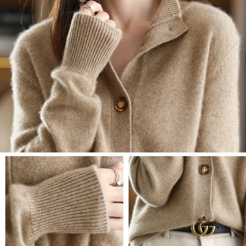 Soft Crew Neck Knit Sweater