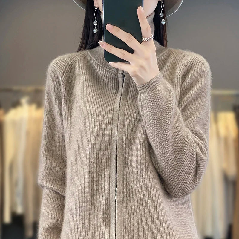 Soft Cashmere Open Cardigan | Relaxed Fit Knit