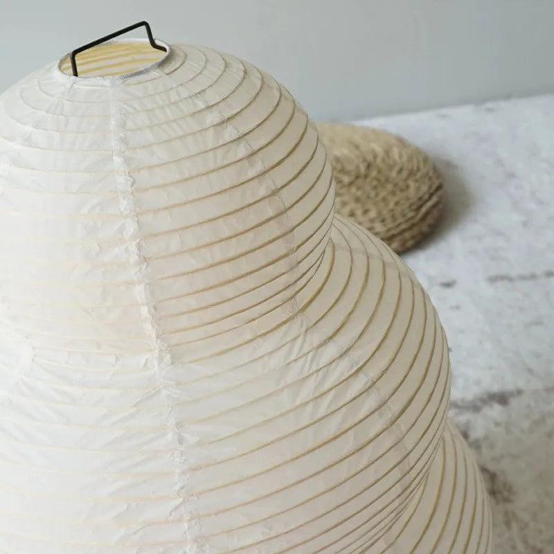 Rustic Wooden Tripod Floor Lamp